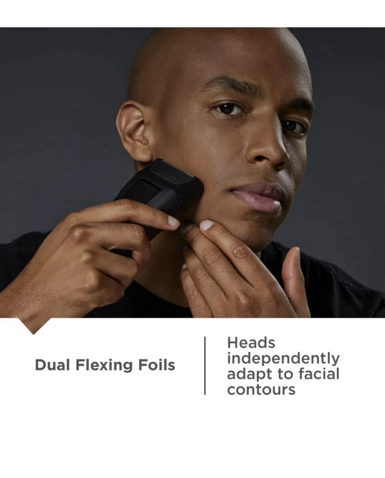 Men’s Facial Shaver Electric Foil Shaving Grooming Tool for Beard Stubble