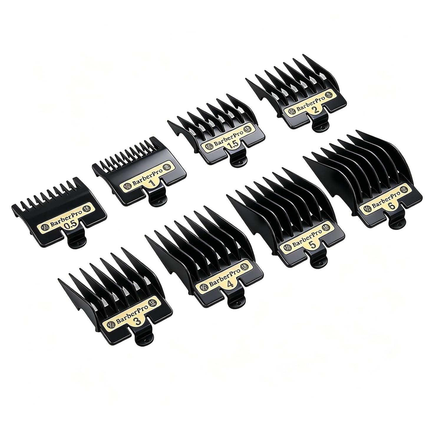 8PCS Clipper Guards for BaBylissPRO Barberology FX870 FX880 FX825 FX673 Clippers
