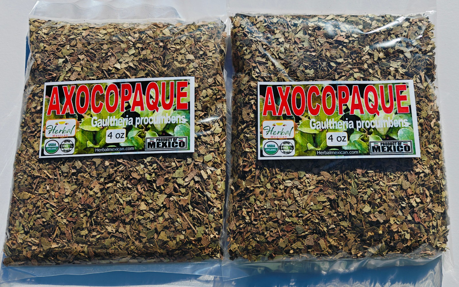 Axocopaque hierba/te,Wintergreen herbs,Gaultheria procumbens, wintergreen 4oz !!