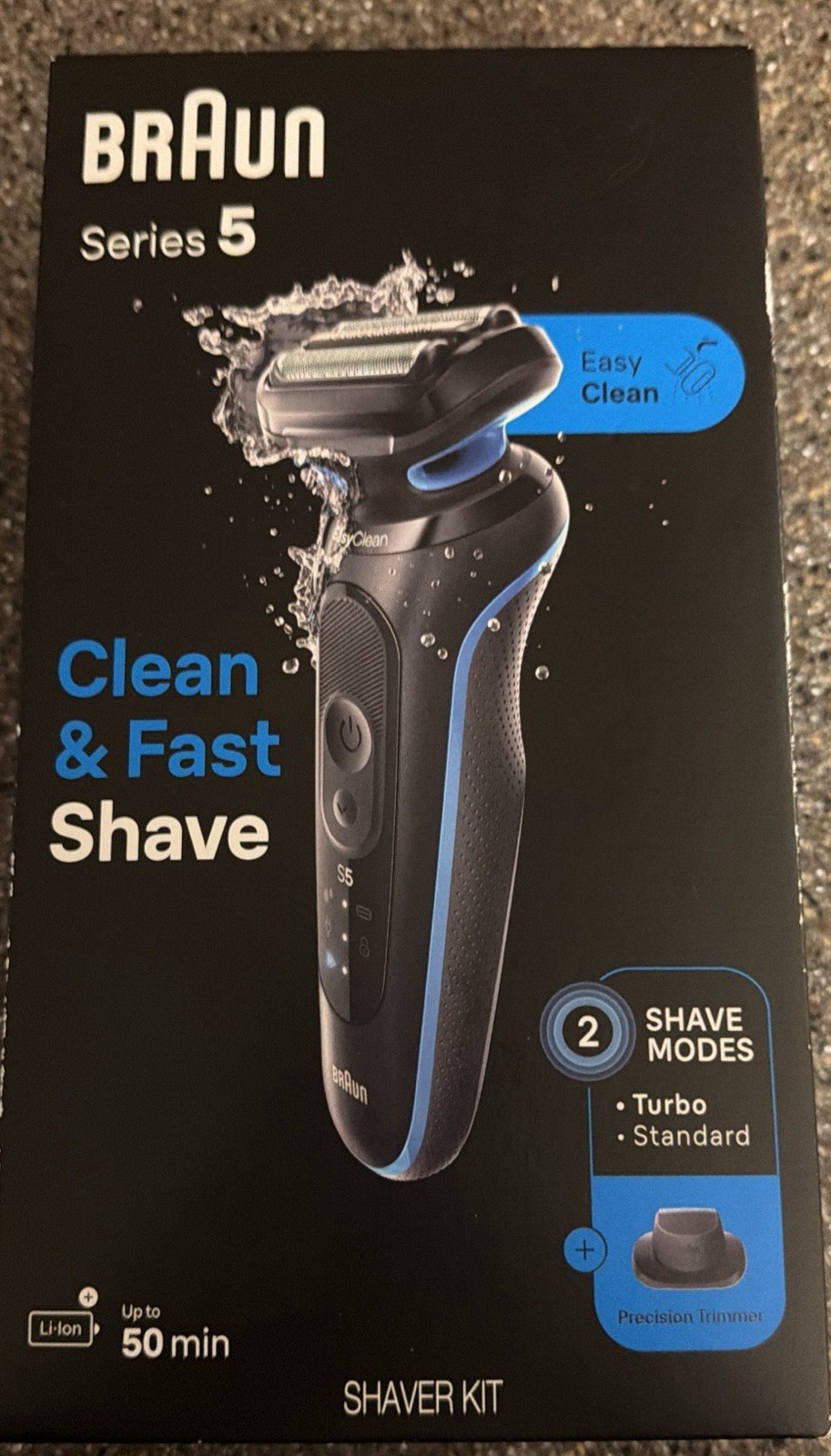 Braun Electric Shaver for Men, Series 5 5118s, Waterproof, Wet & Dry Shave NEW