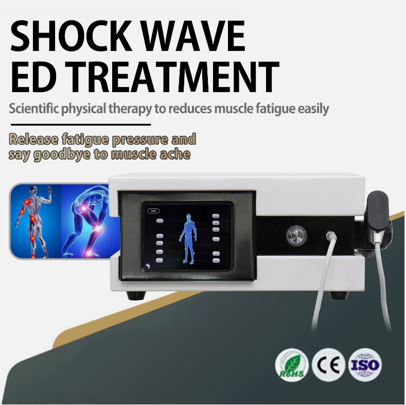 Shockwave Therapy Machine Radial Pneumatic Shock Wave ED Treatment Pain Relief