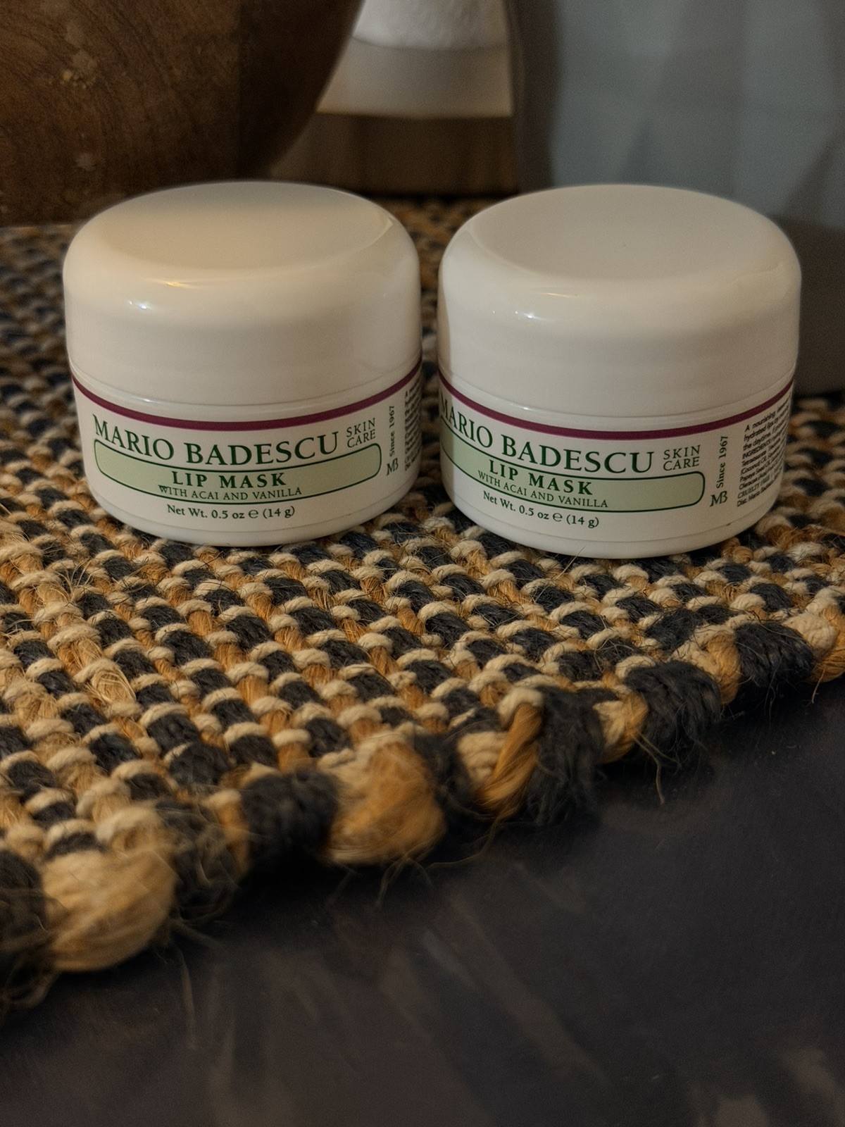 Mario Badescu Lip Mask with Acai and Vanilla 0.5oz