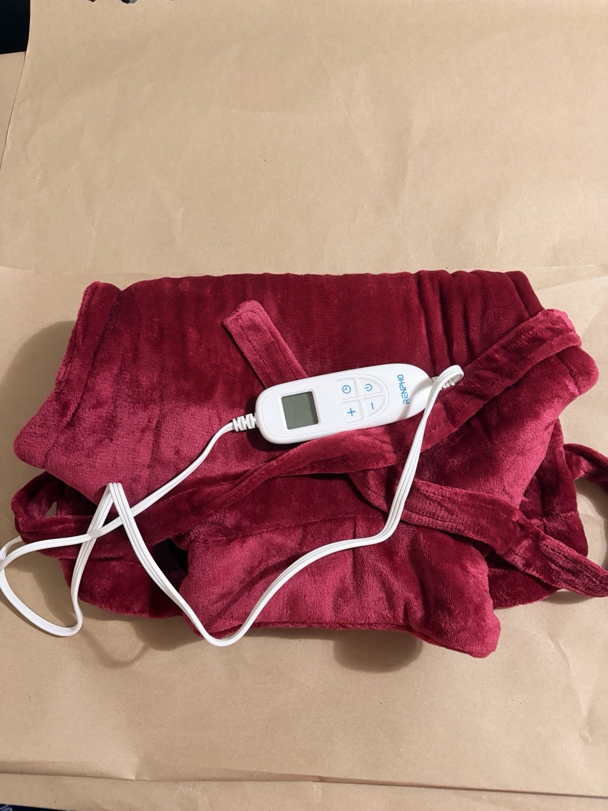 Renpho Electric Heating Pad For Back/ Shoulders