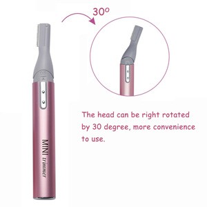 Mini Rotatable Lady Shaver Electric Bikini Facial Precision Trimmer Eyebrow