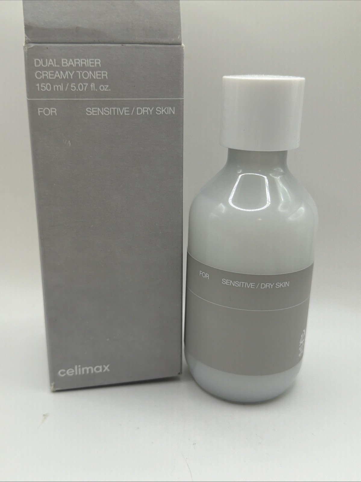 CELIMAX Dual Barrier Creamy Toner Sensitive/Dry Skin 5.07 fl oz 150 ml US SELLER