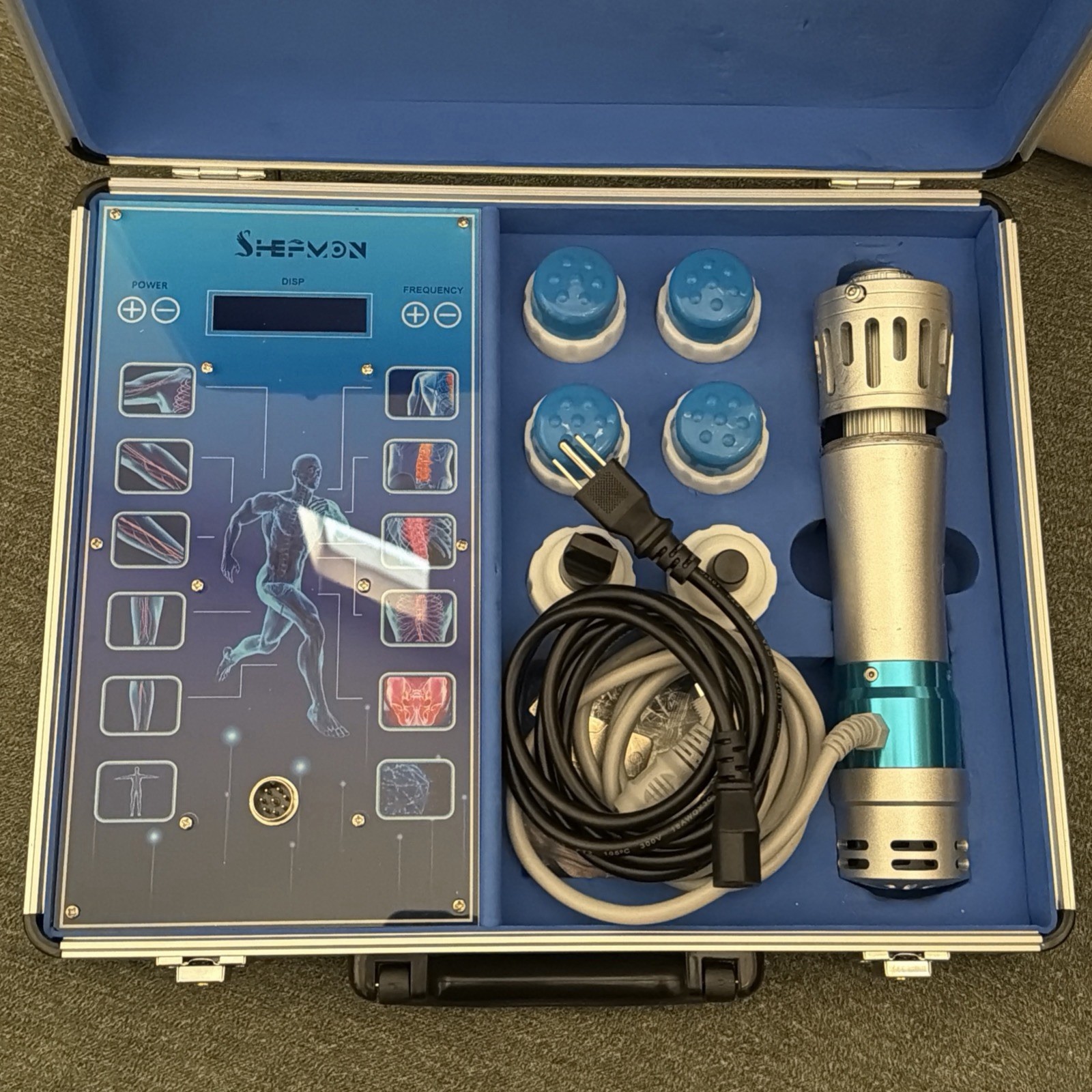Touch Screen Focused Shockwave Therapy Machine ED Treatment Pain Relief FOR PART
