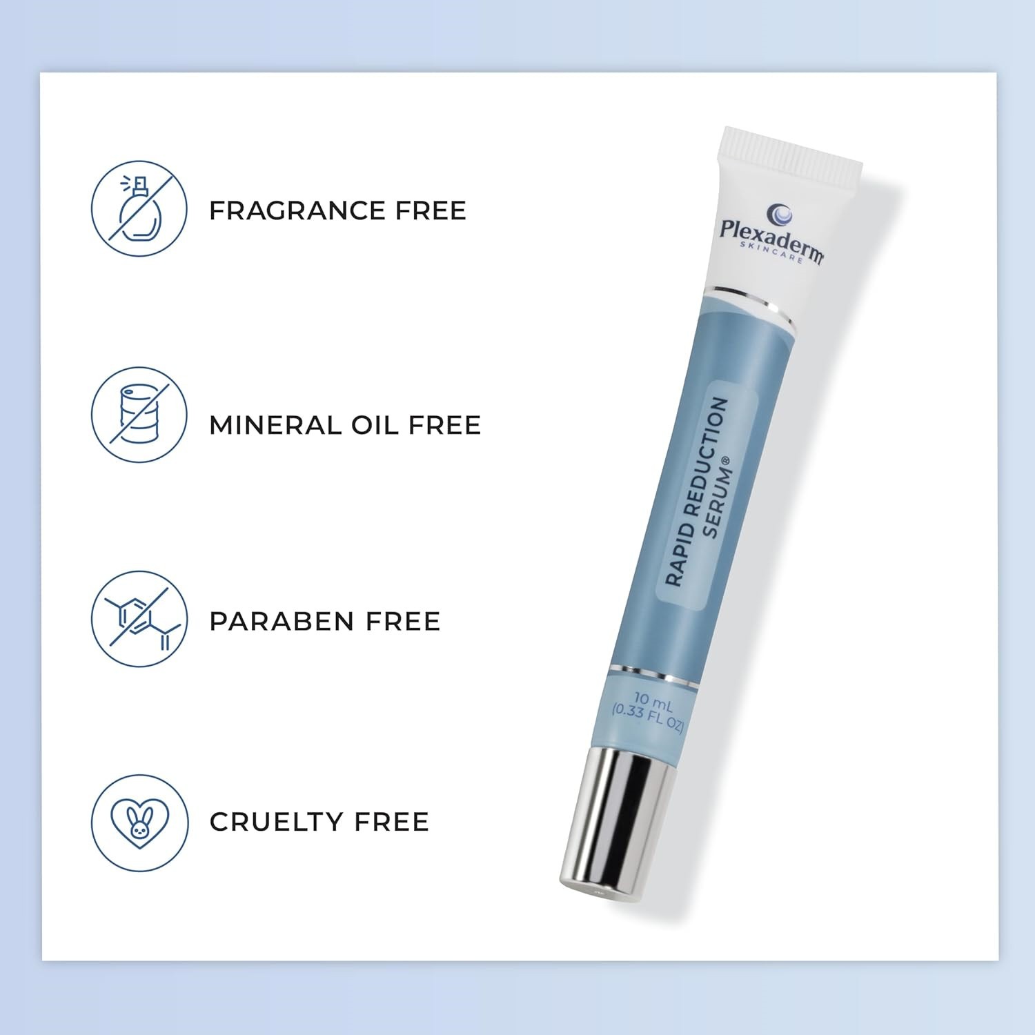 1-3X Plexaderm Rapid Reduction Eye Serum,Visibly Reduces Under-Eye Bags,Wrinkles