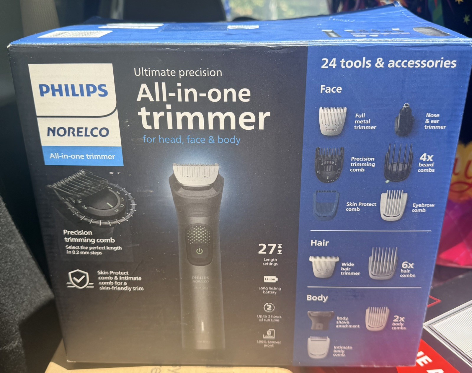 Philips Norelco Ultimate Precision All In One Trimmer & Accessories OB