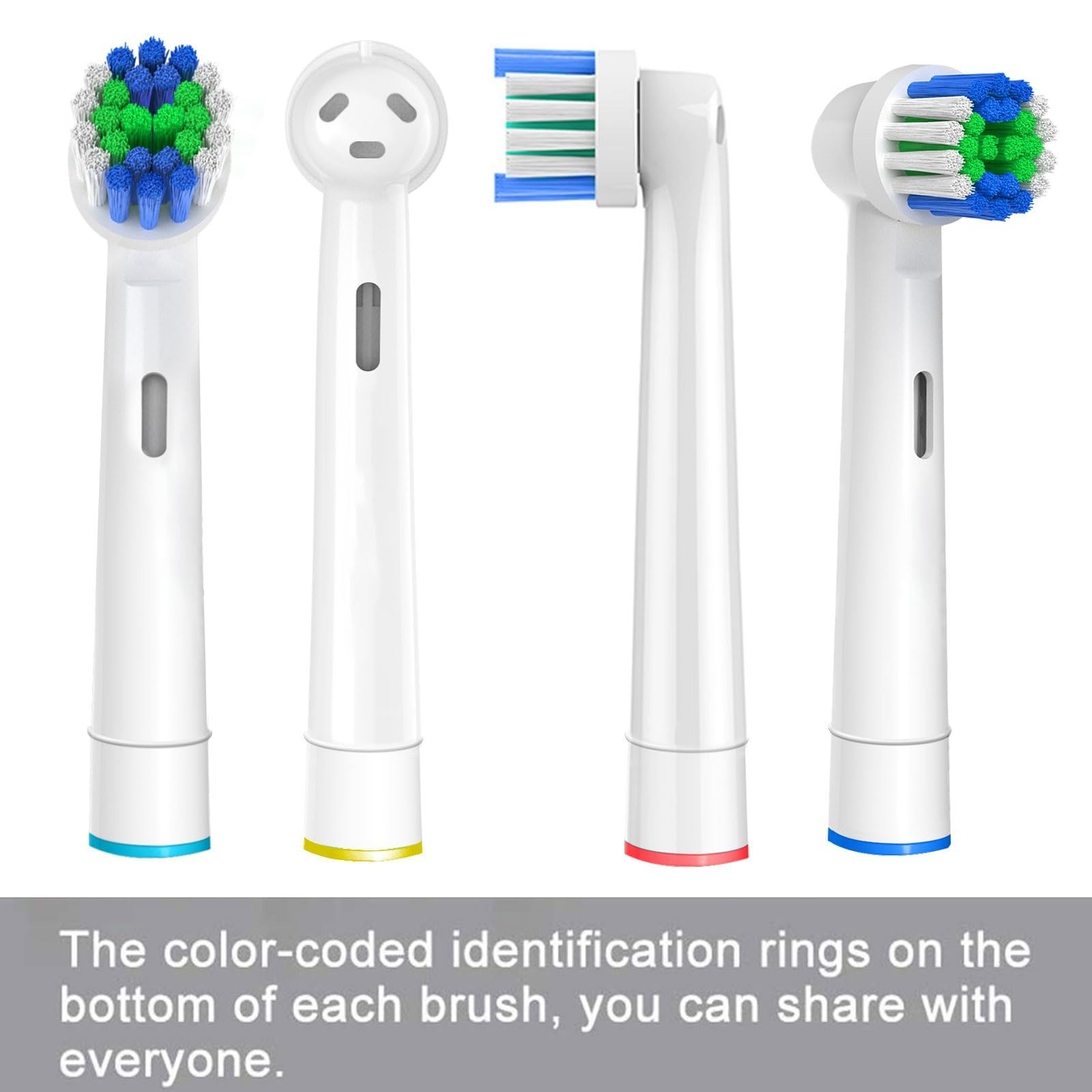 GENKENT Replacement Toothbrush Heads for Oral-B, 20 Pack