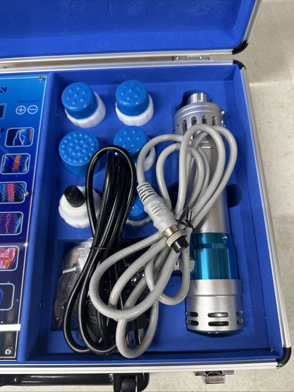 Portable Shockwave Therapy Machine Body Muscle Massager Pain Relief Back SW14B