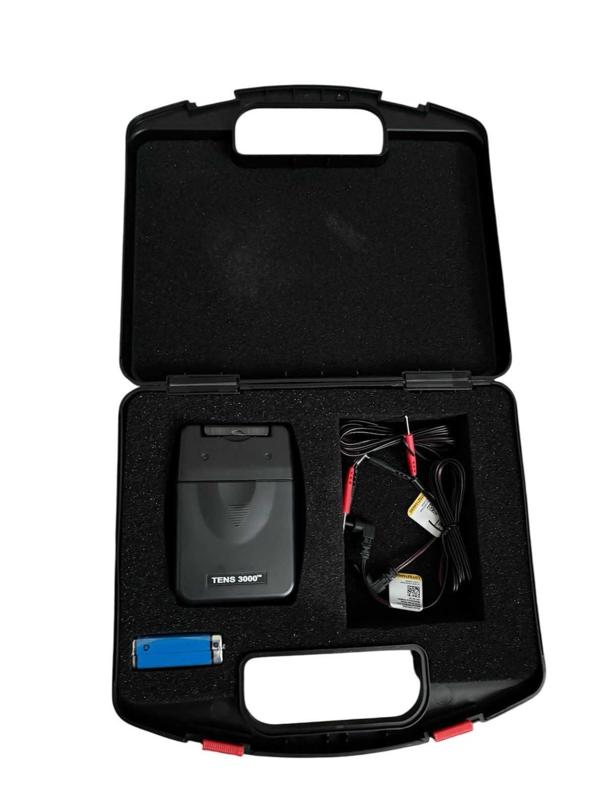 Tens 3000 Analog Unit (5) Electrode Pads & 9V Battery