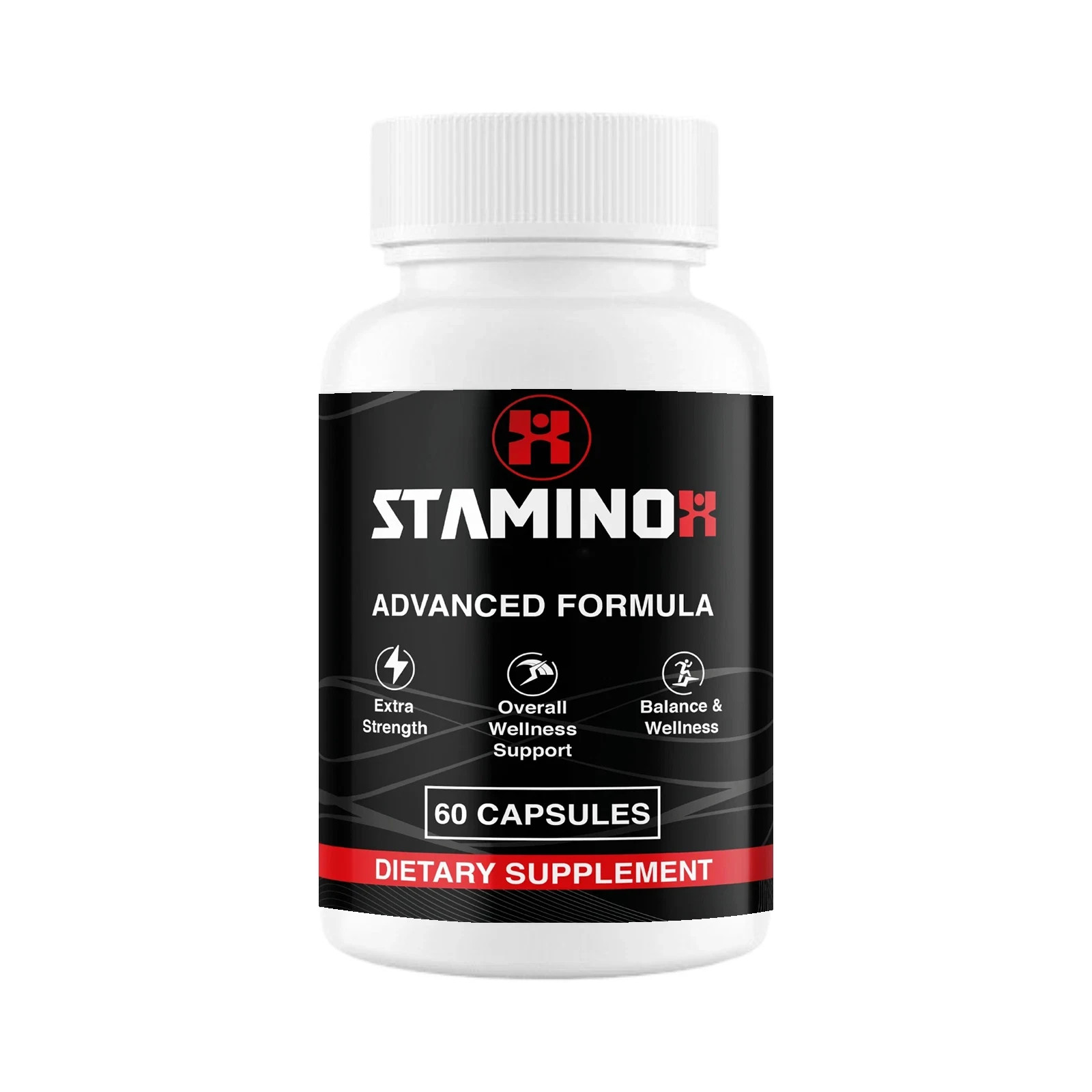 Staminox for Men Stamino X Supports Male Health & Performance 60 Caps Free Ship