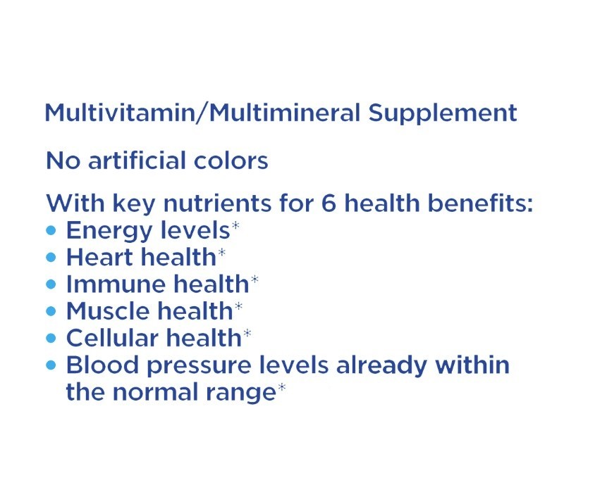 4 PACK Equate One Daily Men’S Multivitamin/Multimineral Supplement Tablets