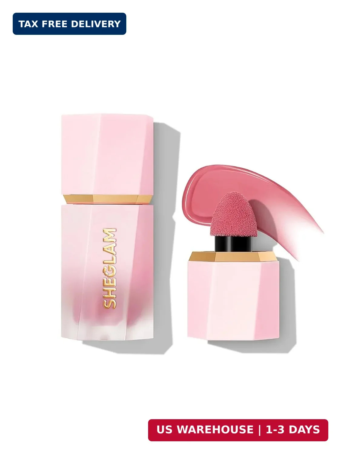 SHEGLAM Color Bloom Liquid Blush Makeup for Cheeks Matte Finish-Love Cake