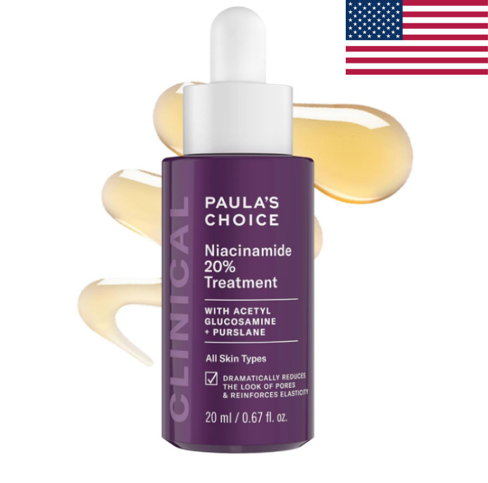 Paula’s Choice Clinical 20% Niacinamide Serum 0.67oz Vitamin B3 Face Care