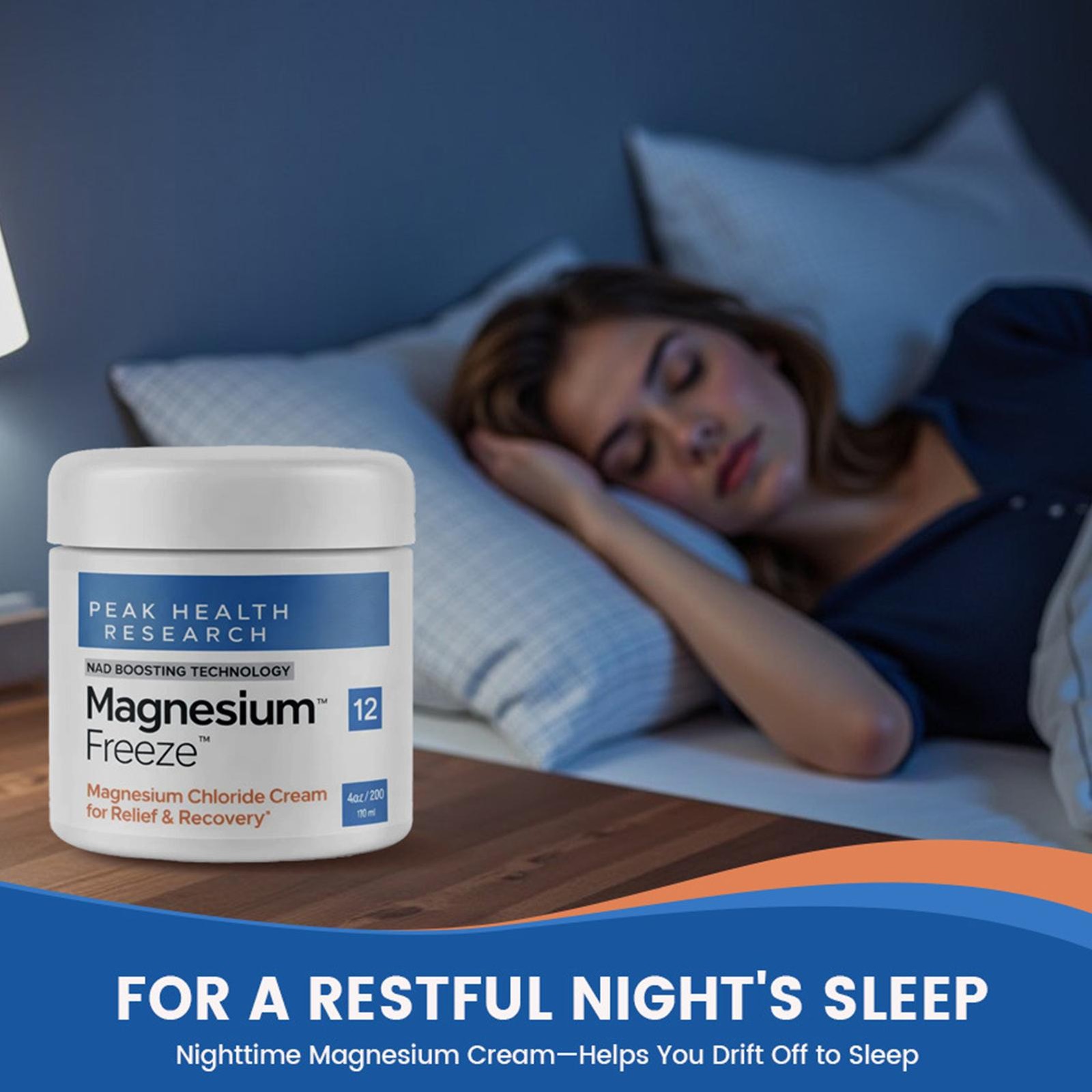 Magnesium Freeze -Topica-l Magnesium Cream with Niacinamide For Joints Low Back