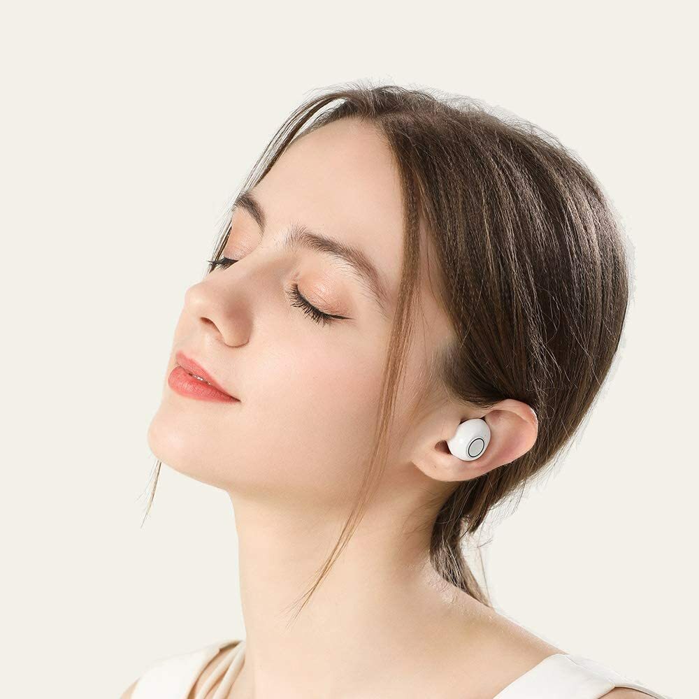 A Pair A39 Hearing Aids Rechargeable Digital Sound Voice Mini Amplifier US