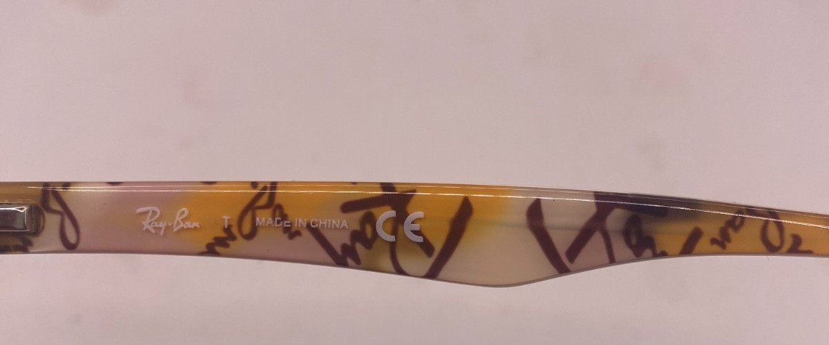 RAY BAN FRAMES ONLY EYEGLASSES RB 5228 5409 BROWN SIG C 50-17-140