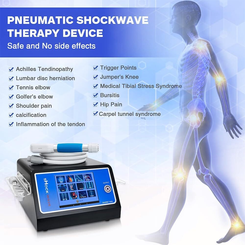 Kalecope Pneumatic ED Shockwave Therapy Machine Pain Removal ED Treatment 10 Bar