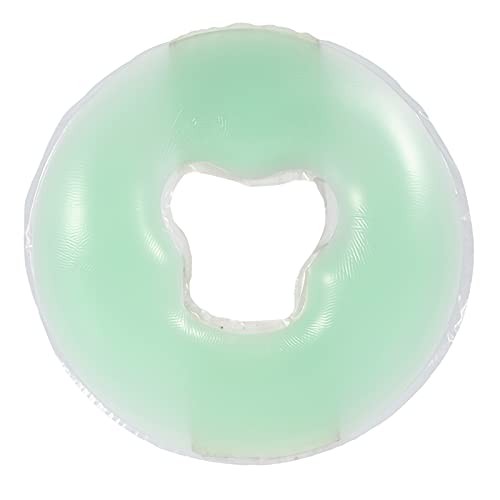 Face Massage Pillow, Silicone Cushion for Table Default, Light Green