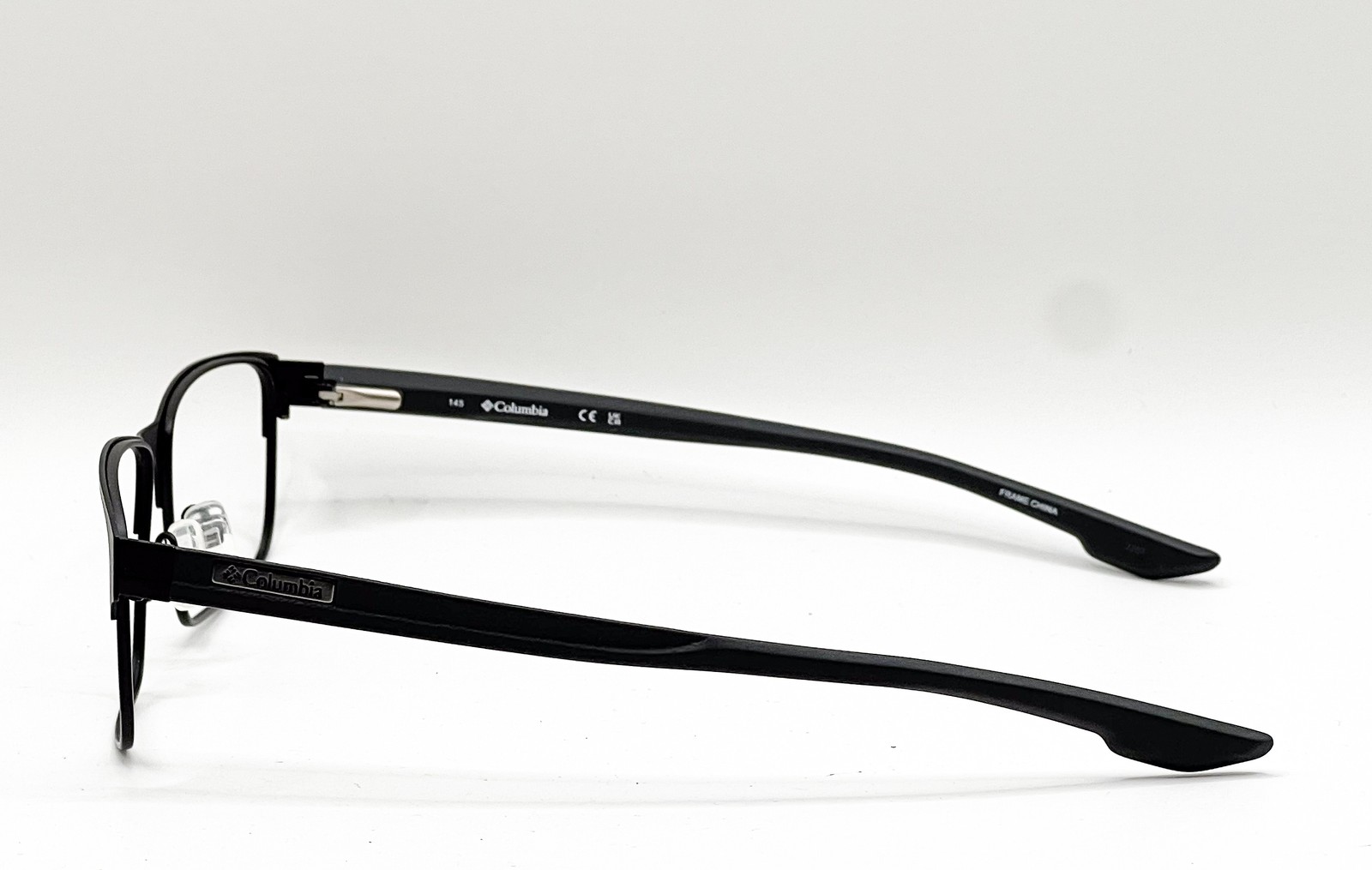 Columbia C3003 002 Satin Black Rectangle Authentic Eyeglass Frames 58-16