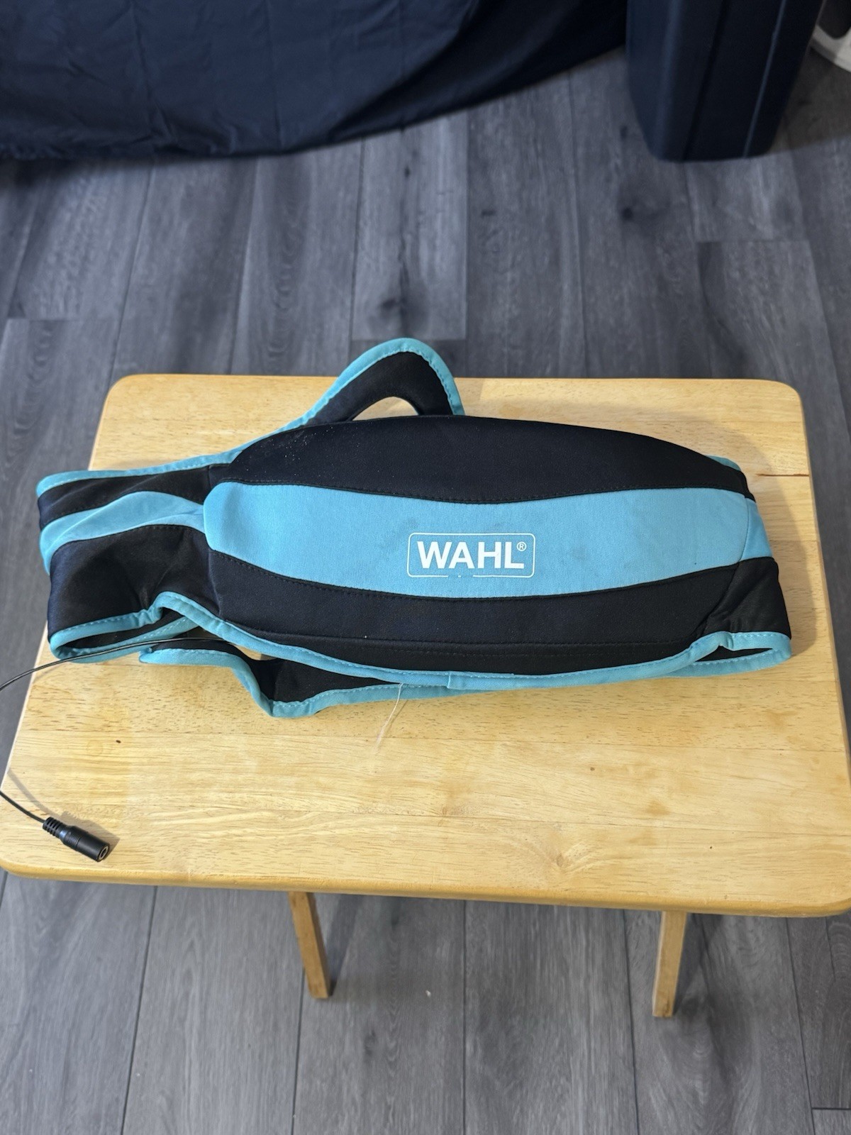 Wahl Vibrating Massage Belt for Back/Waist, Blue/Black Fabric, Corded