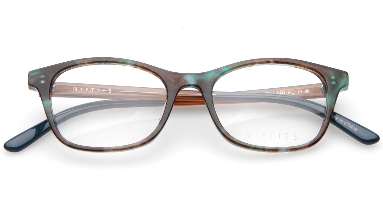 New NIFTIES NI9520 col.9534 Green EYEGLASSES GLASSES 48-16-140mm B34mm