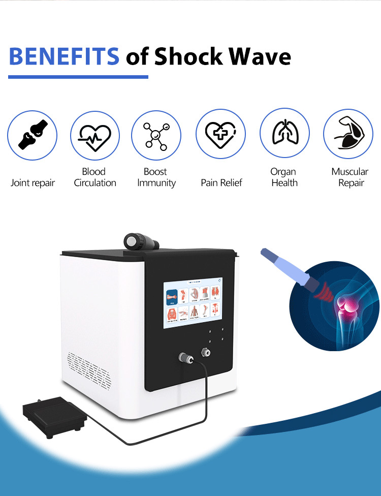 Professional Radial Pneumatic Shockwave Therapy Machine Pain Relief ED Treatment