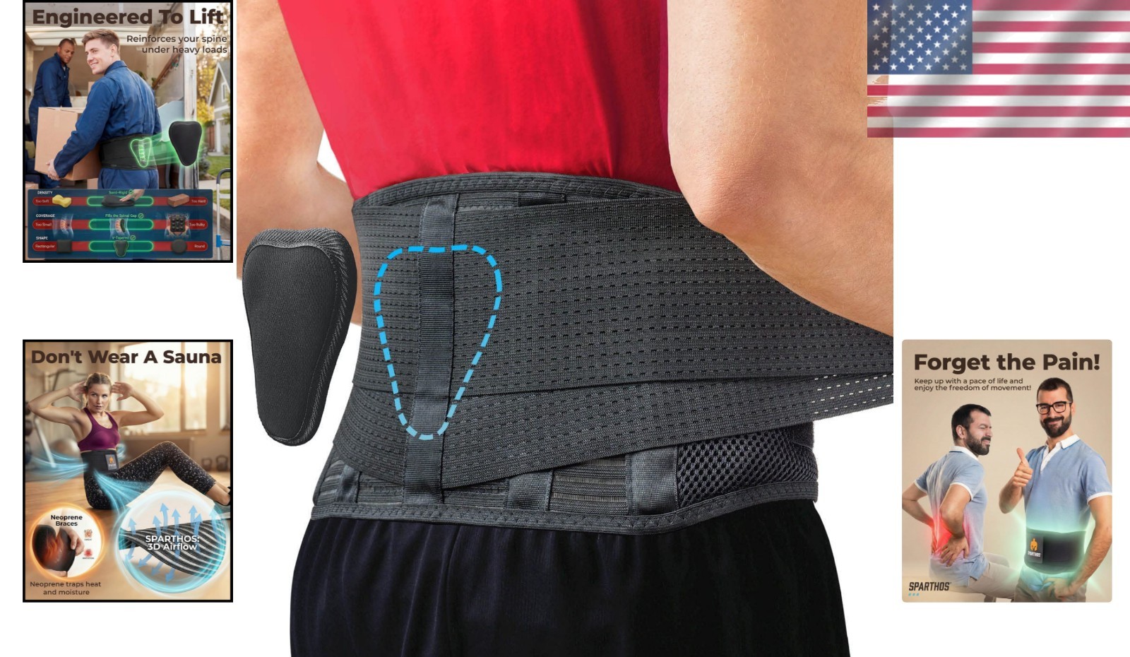 Lightweight Back Brace for Scoliosis – Adjustable Support with 100% Satisfaction