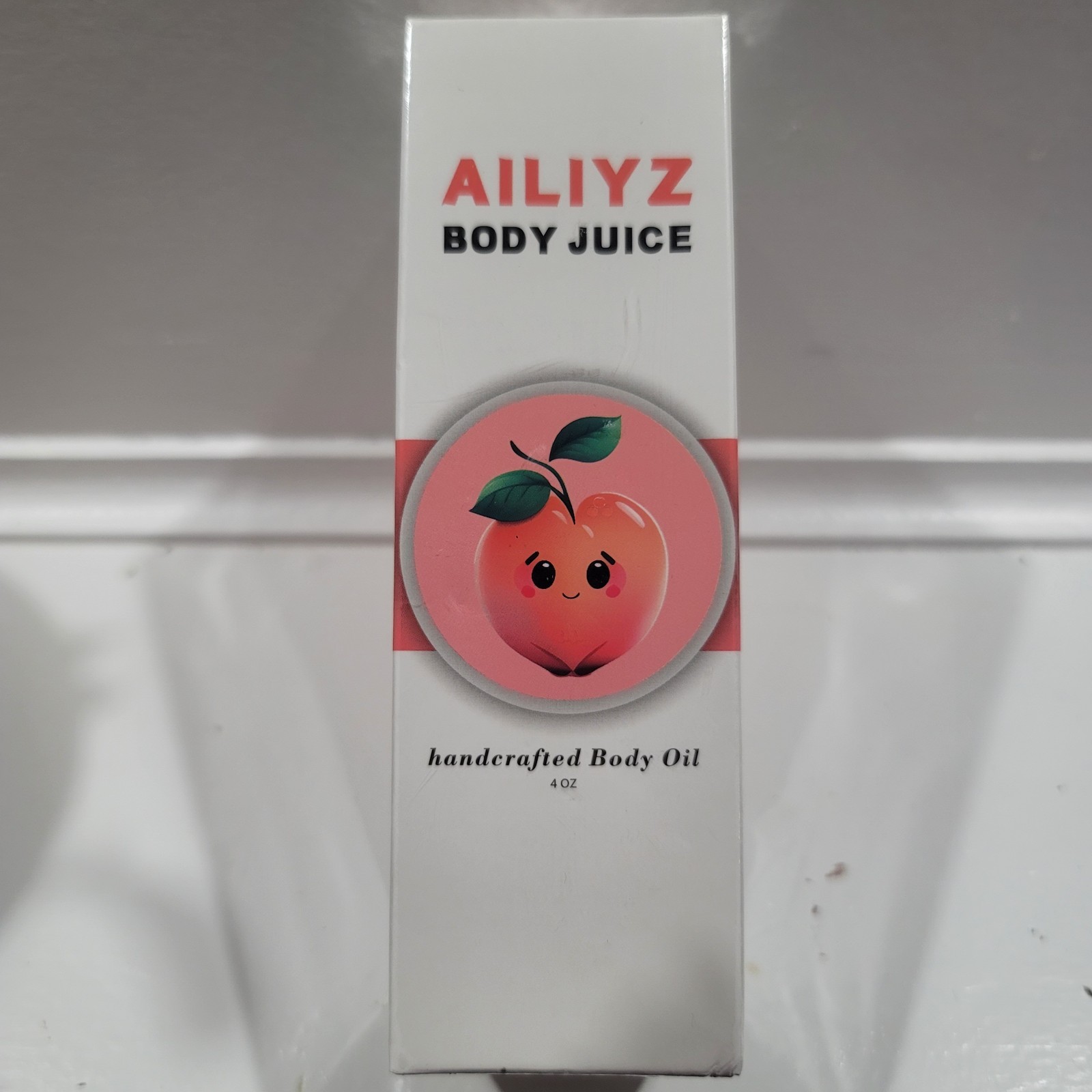 AILIYZ Body Juice Perfect Peach Handcrafted Body Oil 4 Oz NEW Sealed