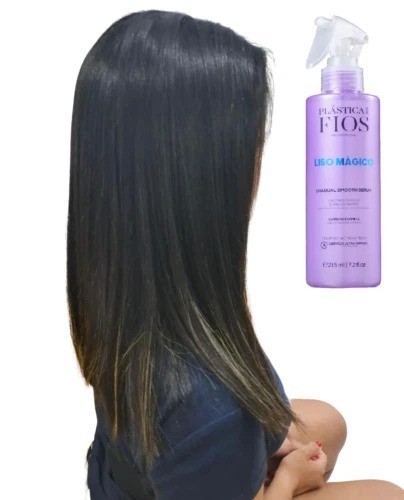 Cadiveu Plastica Dos Fios Shampoo Conditioner 2L + Liso Magico Serum 215ml