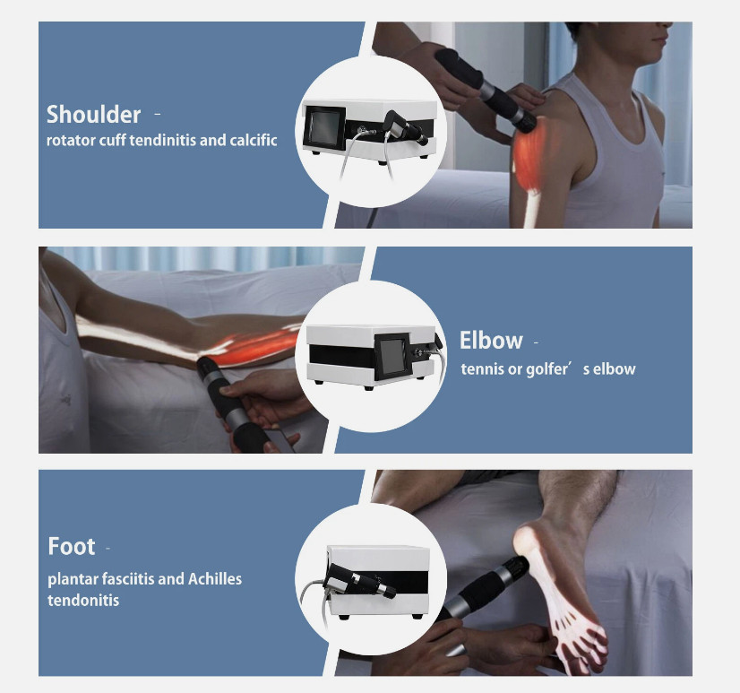 Shockwave Therapy Machine Radial Pneumatic Shock Wave ED Treatment Pain Relief