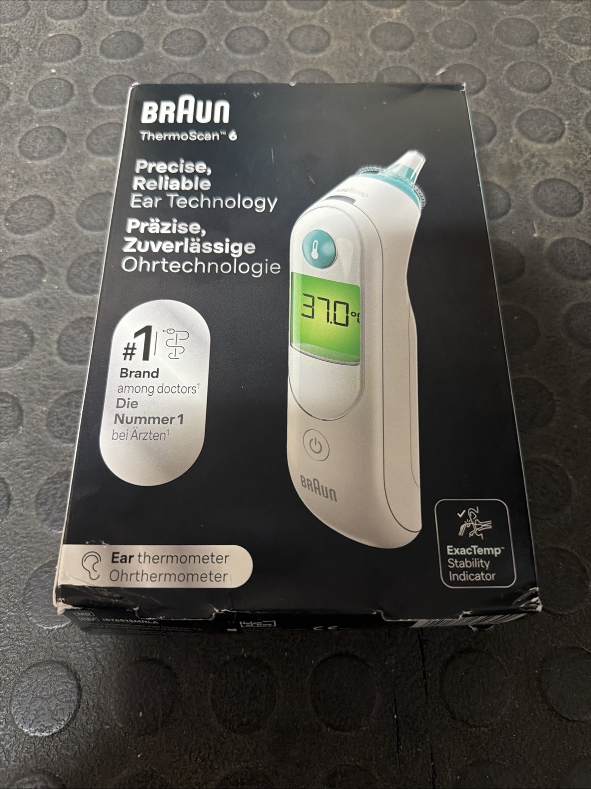 Braun ThermoScan 6 Digital Ear Thermometer – White # IRT6515 MNLA