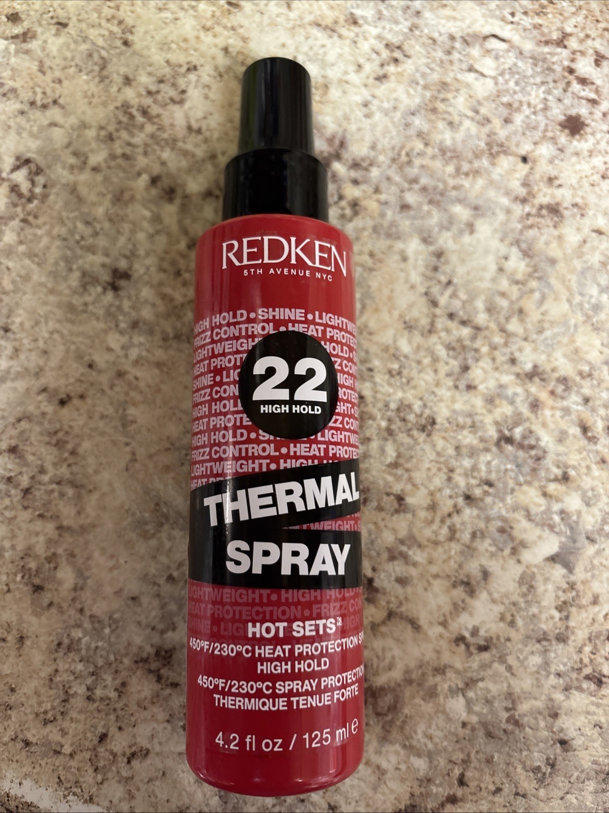 Redken Hot Sets 22 High Hold Thermal Spray 4.2 Fl Oz SMALL BUSINESS 🦋🙈😻😁🐱‍