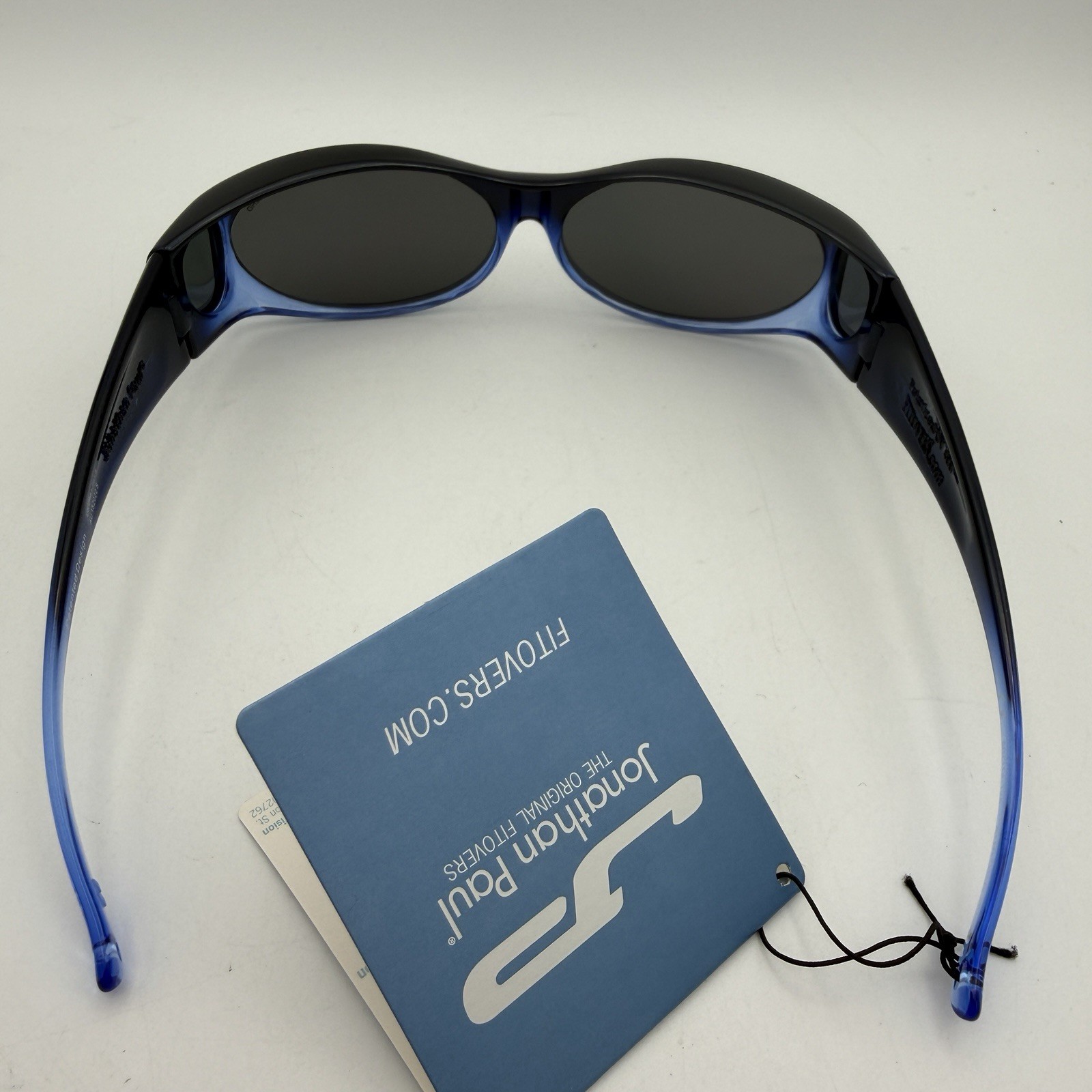 JONATHAN PAUL Polarized Sunglasses Fitovers Aurora Sapphire Grey Small AR004S