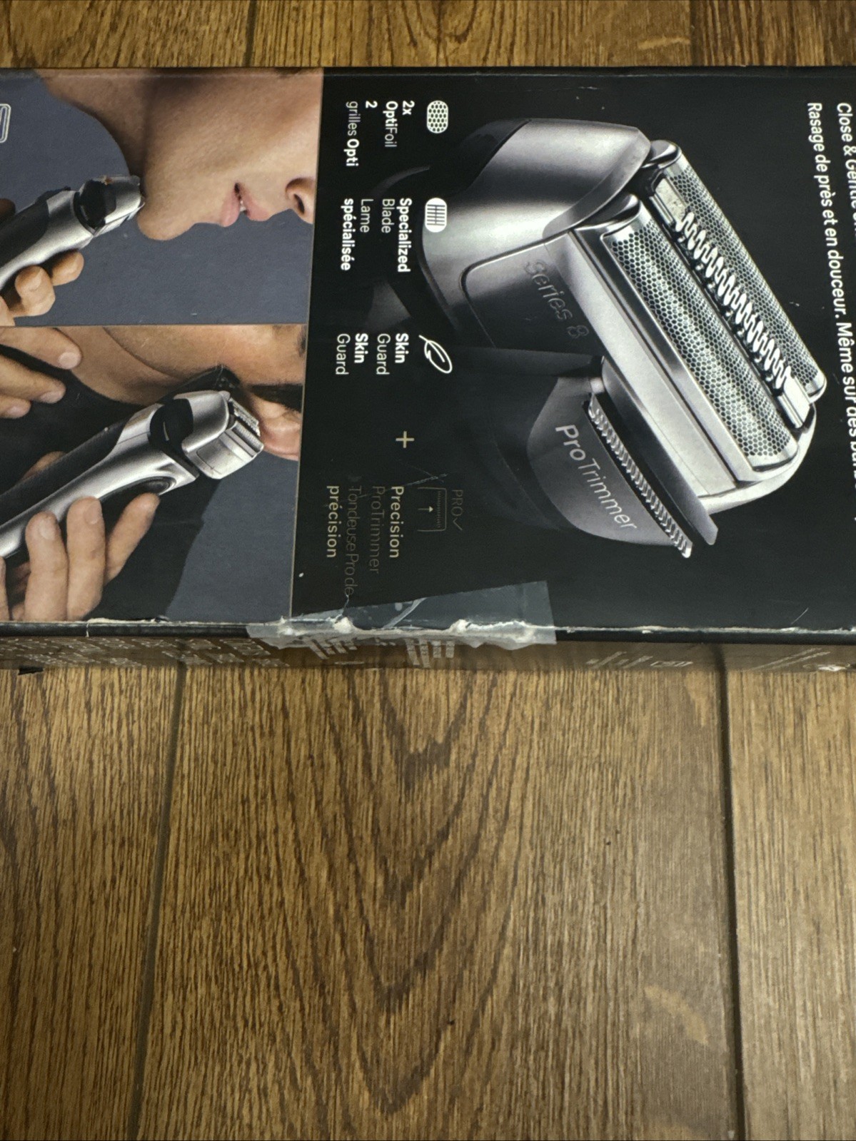 Braun Series 8 S8 8517s Wet Dry Cordless Foil Shaver ProTrimmer Kit
