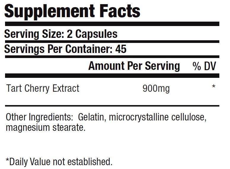 3 Tart Cherry Extract 900mg Gout Joint Pain Arthritis Supplements Anthocyanins