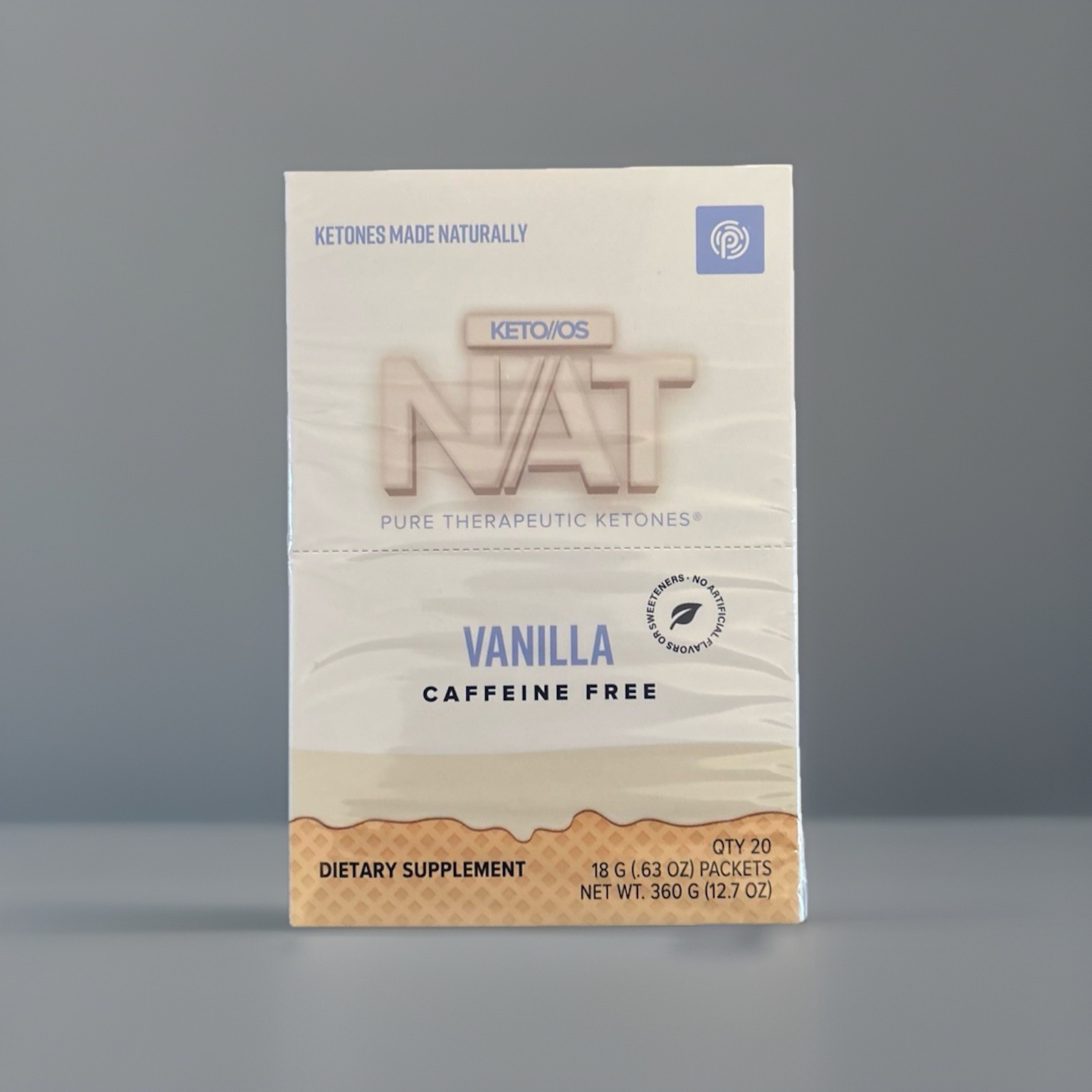 🔥 Pruvit Keto OS NAT Vanilla Ketones Caffeine Free Sealed 20 Pack! 04/2027
