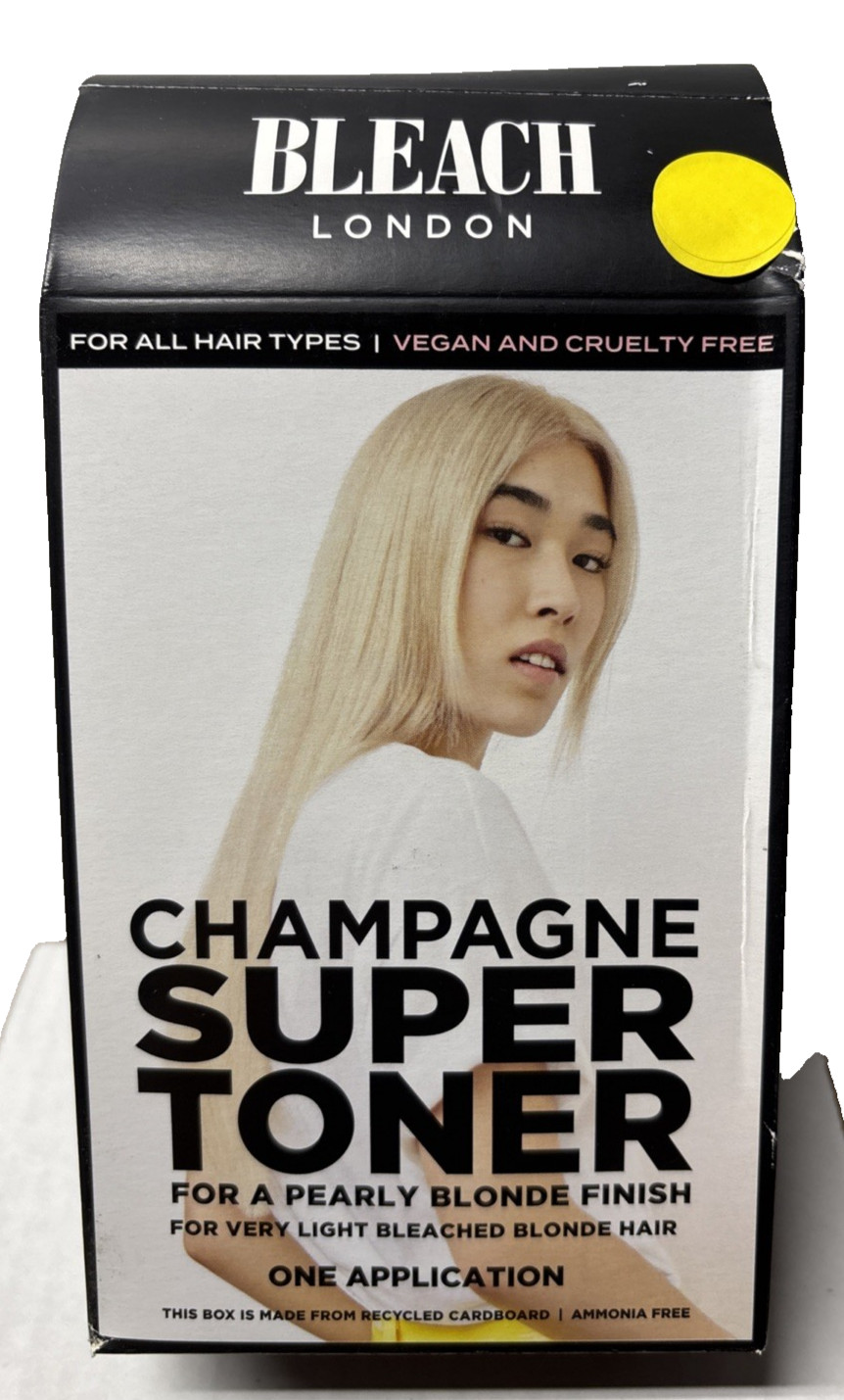 Bleach London champagne toner pearly blonde hair color new sealed Netherlands