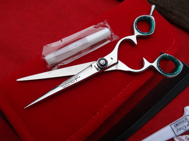 MONEY BACK Warranty_6″ HEART Hairdressing scissors/Japanese steel