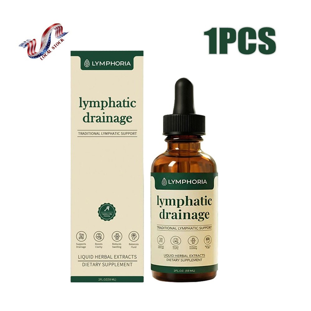 Lymphoria – Lymphatic Drainage 59ml – Detox, Bloat Relief & Immune Support US