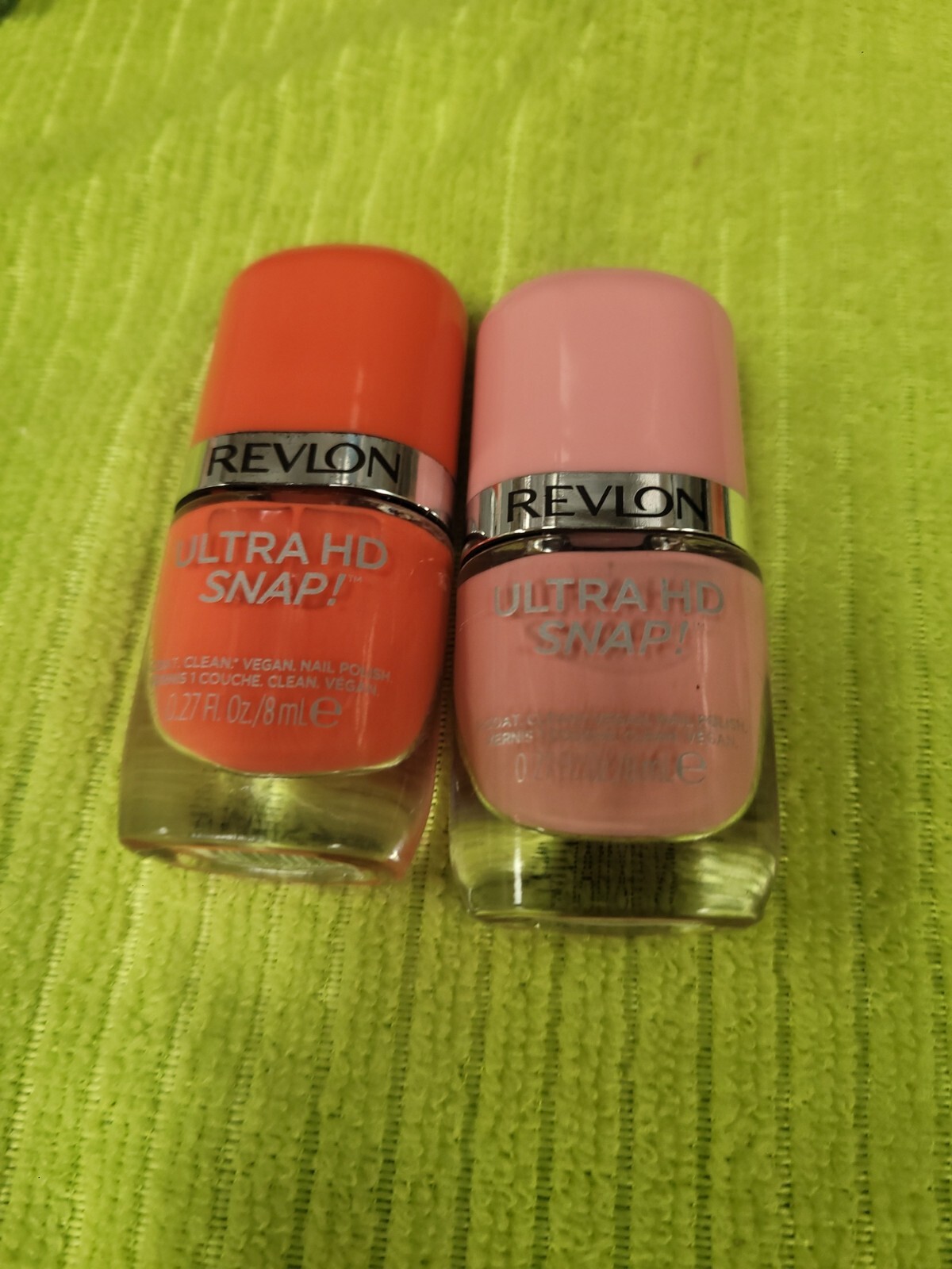 2~ Mix Revlon Ultra HD SNAP #027 Think Pink & #007 Hot Stuff