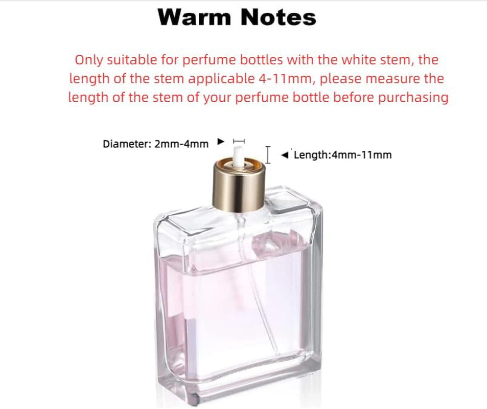 MUB 10Ml Perfume Refill Pump Tools, Perfume Decanter Kit Dispenser with Adapter