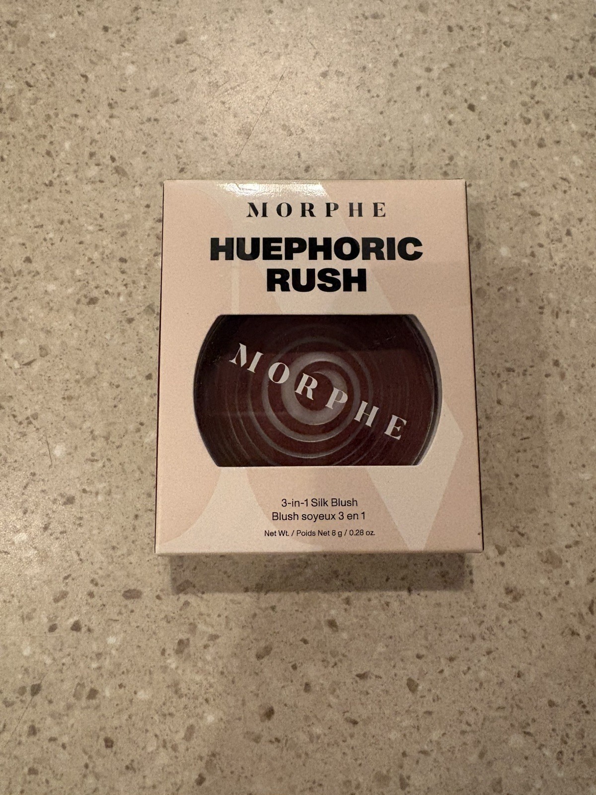 Morphe Huephoric Rush Cream Blush 3 in 1 Silk Blush in shade TOUCHED 0.28oz