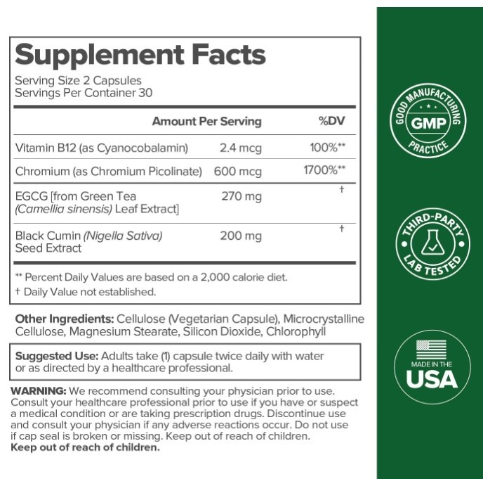 Premium abolism Boosting Capsule – Energy, Curb Cravings, Wellness Metabolism P