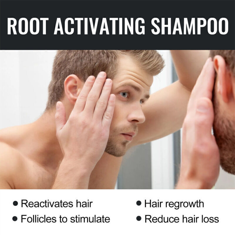 1-3PCS 200ml Root Activator Shampoo SPARTAN Hair Loss Shampoo Root Activator