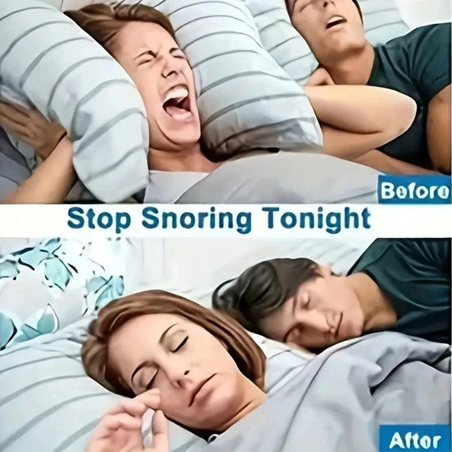 Anti Snore Nose Clips – Nasal Dilator for Snoring Improve Sleep Quality