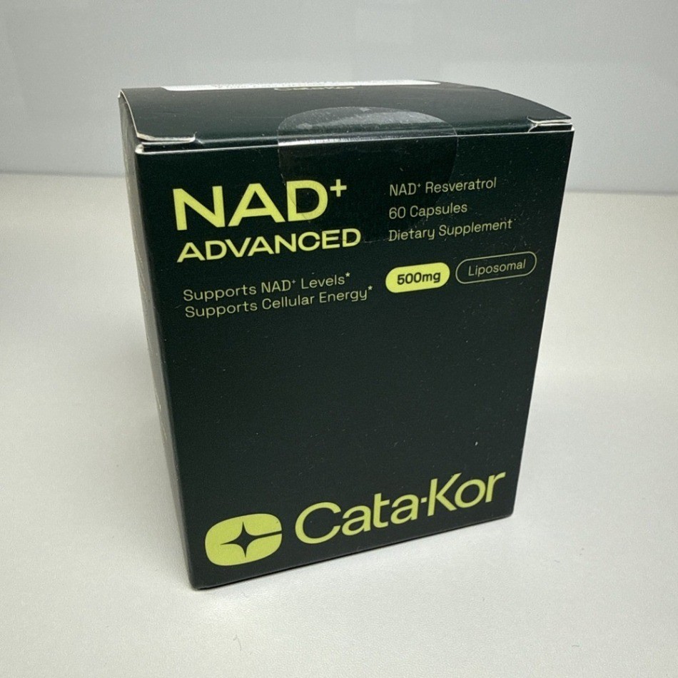 1 – 3 Pack Cata-Kor Liposomal NAD+ Advanced 500mg Healthy Aging 60 Caps
