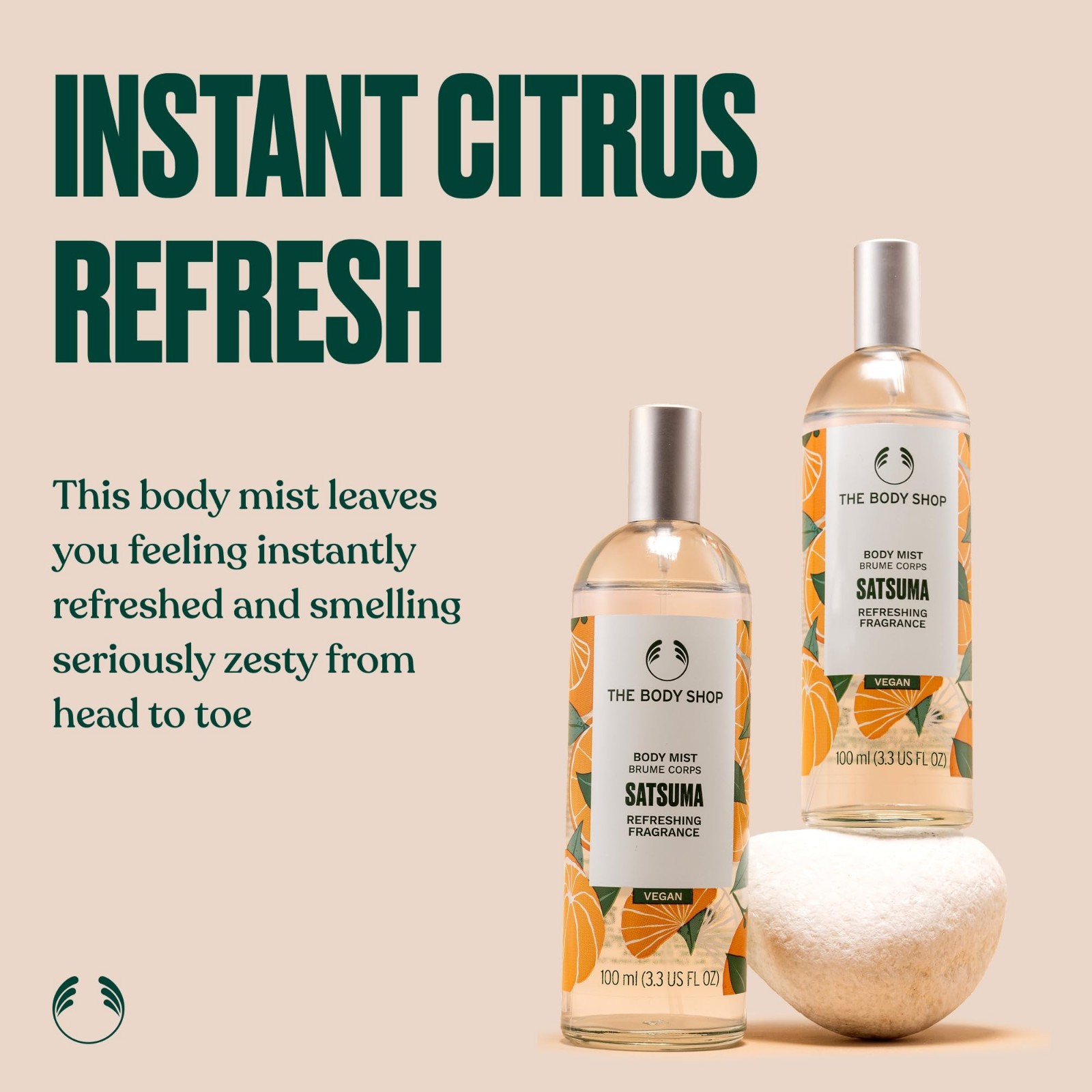 Refreshing Body Mist Spray | Lightweight Vegan Fragrance for All Skin Types | 10
