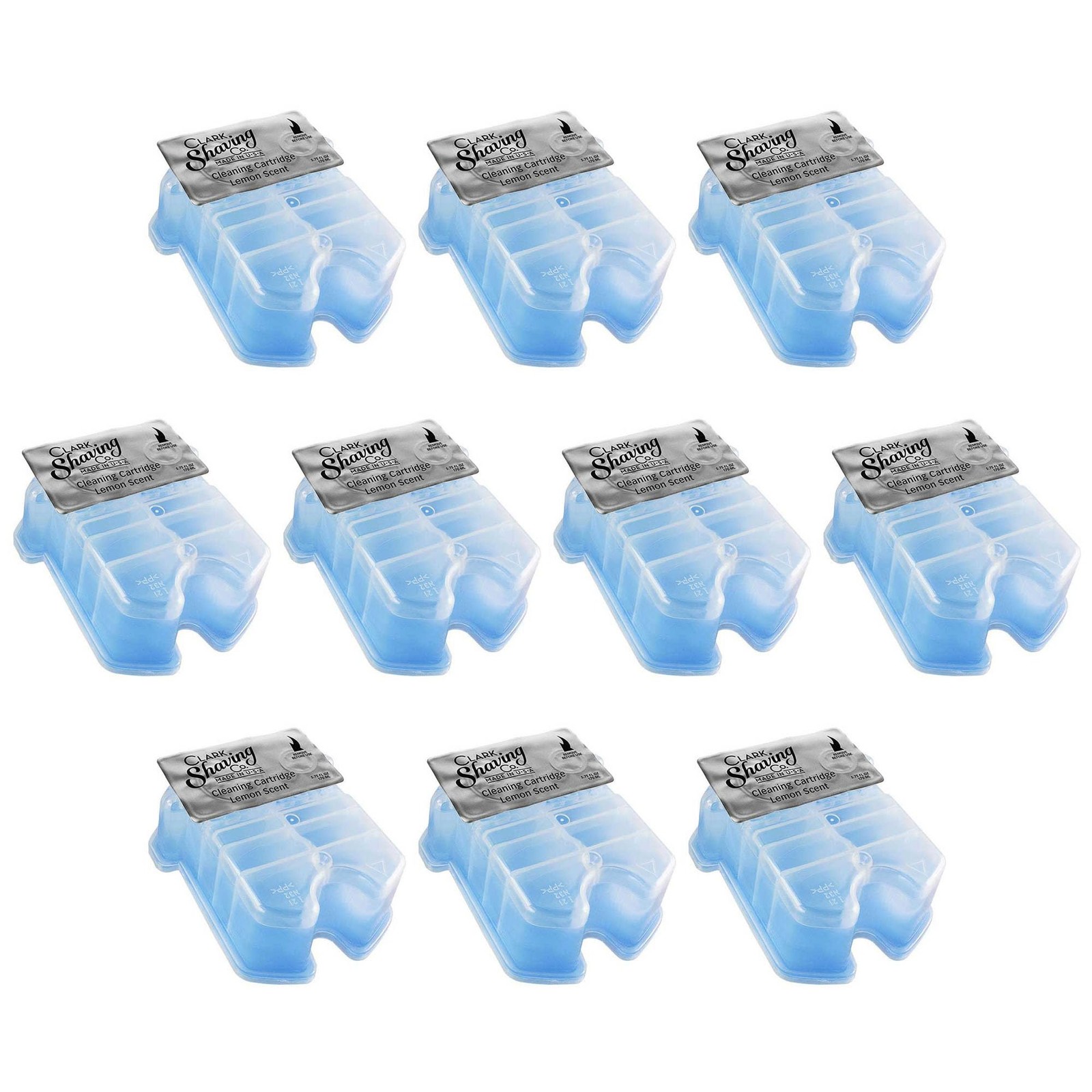 Clark Shaving Co. Refill Cartridges for Braun Clean & Renew CCR 10Pack